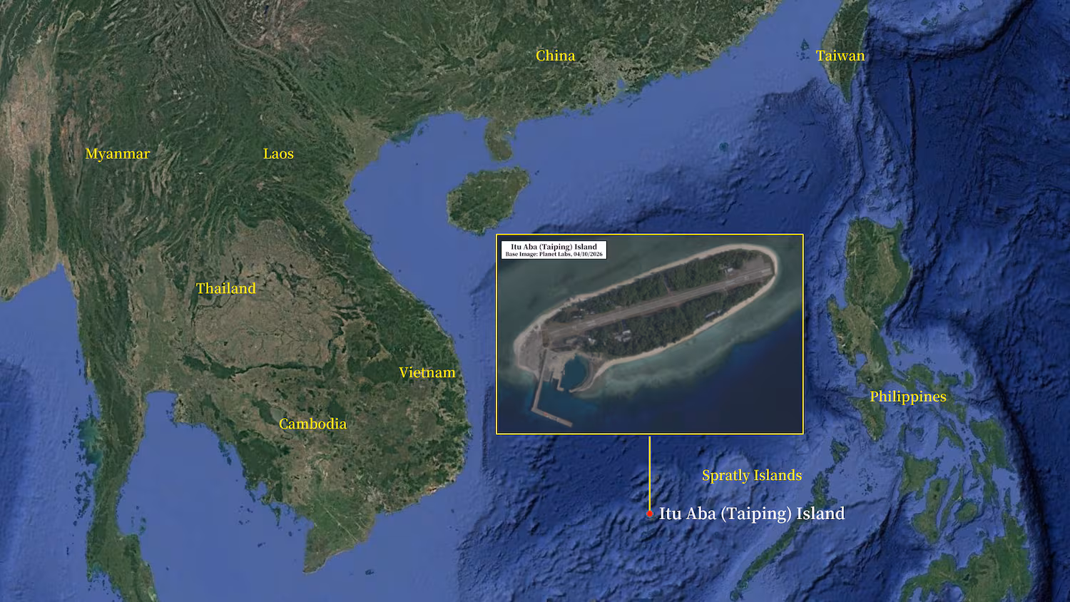 Taiwan Minister’s Spratlys Visit: Echoes of China’s ‘Gray Zone’ Strategy